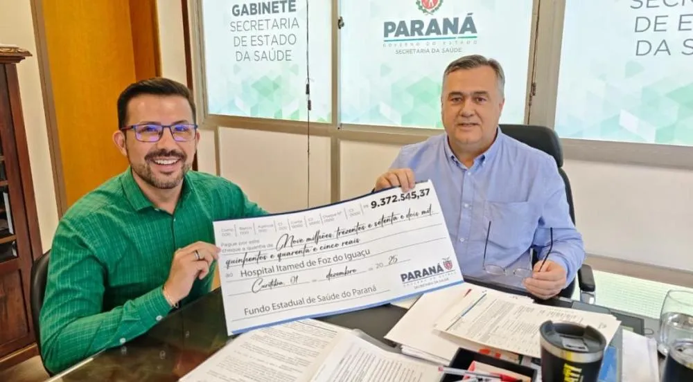  Secretário de Saúde de Foz destaca apoio estadual e diz que aporte ao Itamed garante qualidade no atendimento