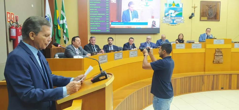 Câmara de Foz inicia oficialmente ano Legislativo de 2026