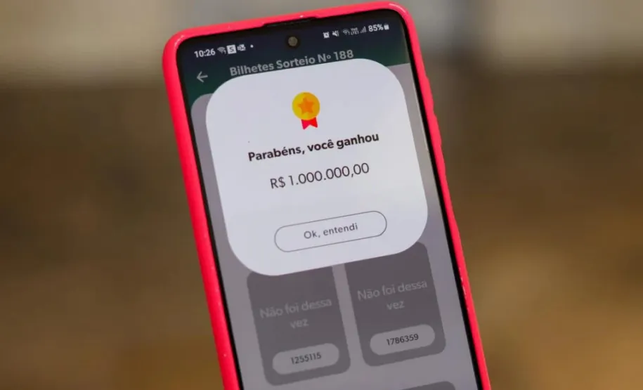 Primeiro prêmio de R$ 1 milhão do Nota Paraná em 2026 vai para...