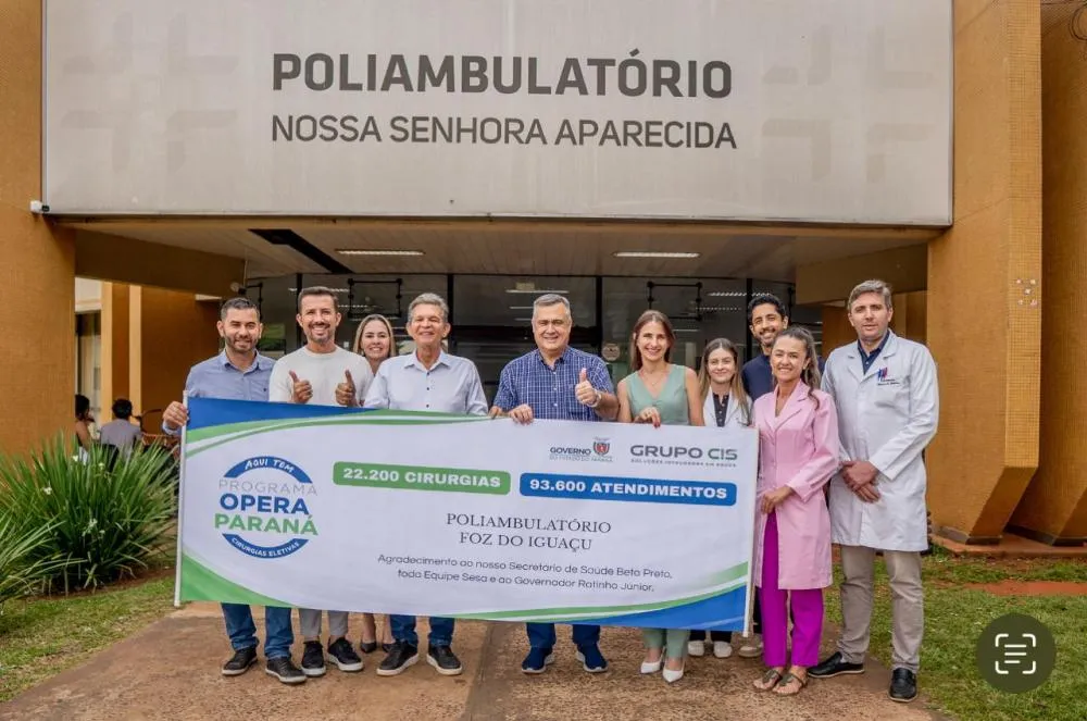 Cirurgias eletivas ampliadas em Foz com reforço do Estado