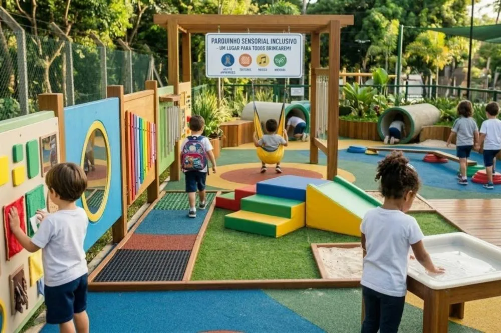 Câmara aprova Espaços Sensoriais Inclusivos em parques e praças