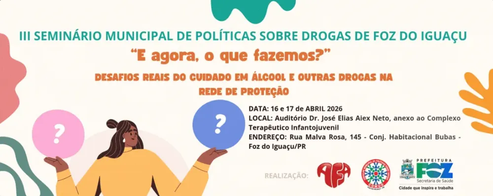 Seminário Municipal de Políticas sobre Drogas fortalece o debate sobre cuidado e humanização