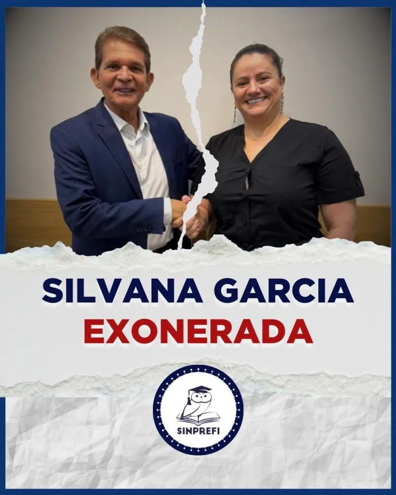 NOTA PÚBLICA SOBRE A EXONERAÇÃO DA SECRETÁRIA MUNICIPAL DE EDUCAÇÃO SILVANA GARCIA