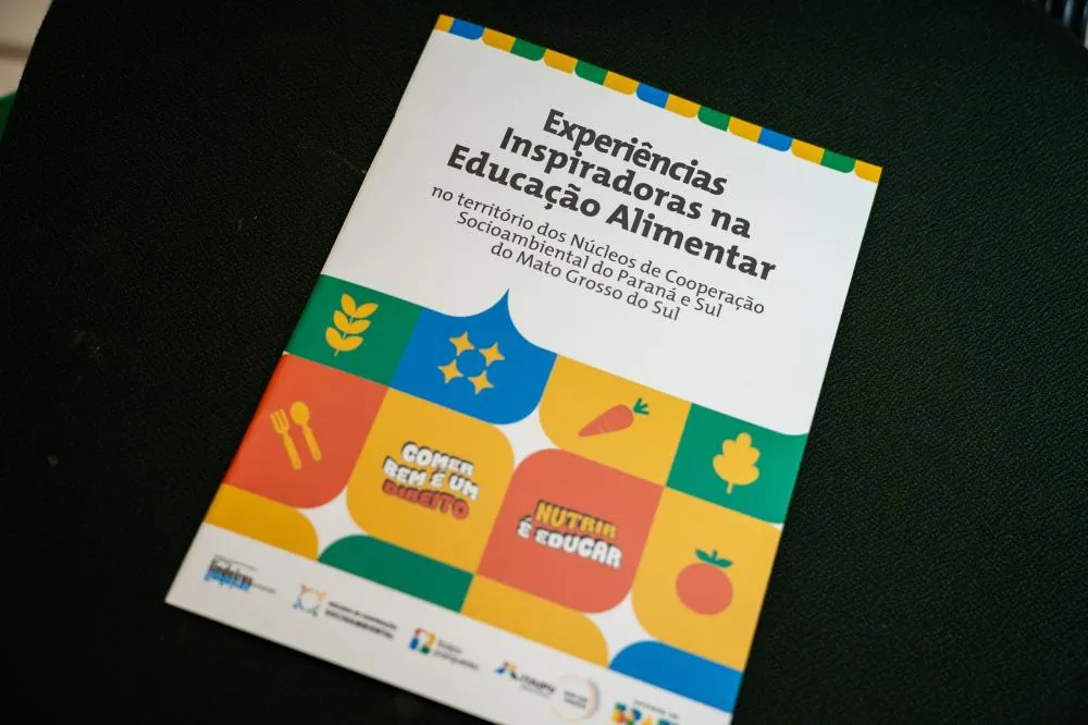 Núcleos de Cooperação Socioambiental lançam caderno com mais de 80 boas práticas na alimentação escolar no PR e MS