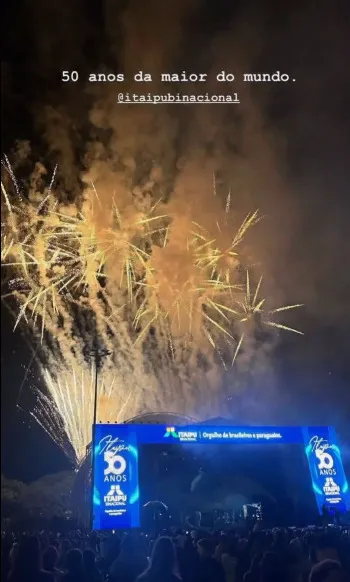 Protetora Carol denuncia evento dos 50 anos da Itaipu 