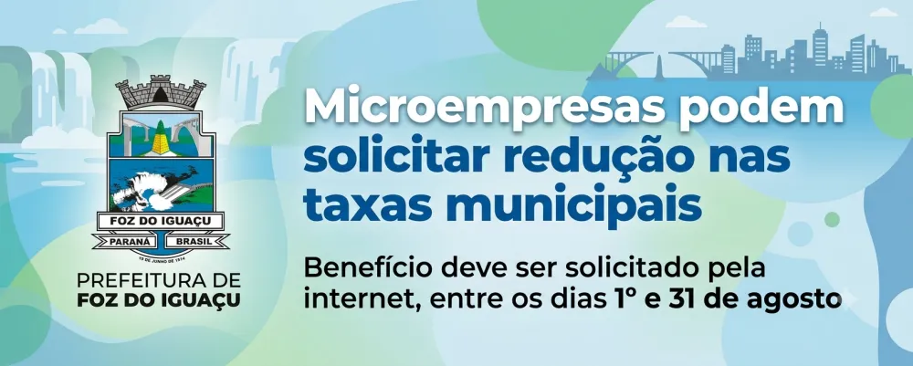Microempresas podem solicitar redução nas taxas municipais