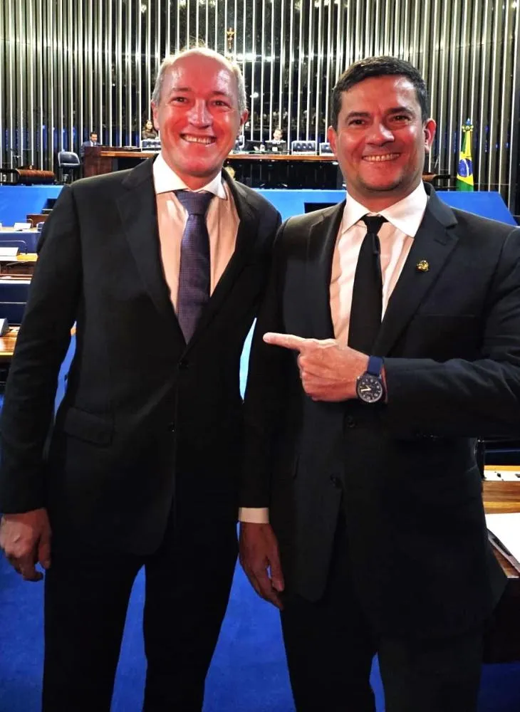 Moro lança Zé Elias pré-candidato a prefeito de Foz pelo União Brasil