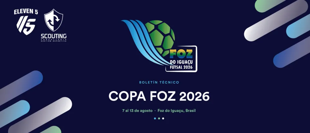 Começa a Copa Foz do Iguaçu Futsal 2026 com equipes de quatro países