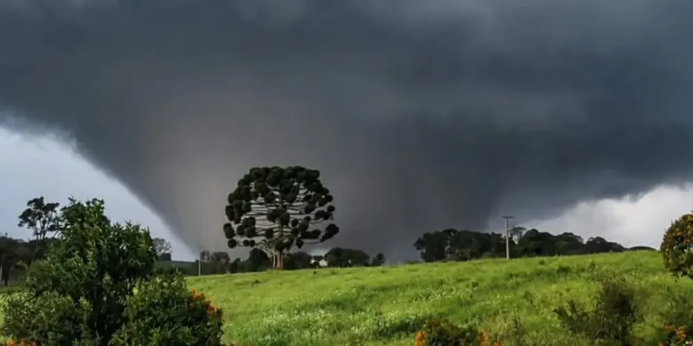 Parana alcança 10 tornados em 2026 e a segunda região com propensão no mundo