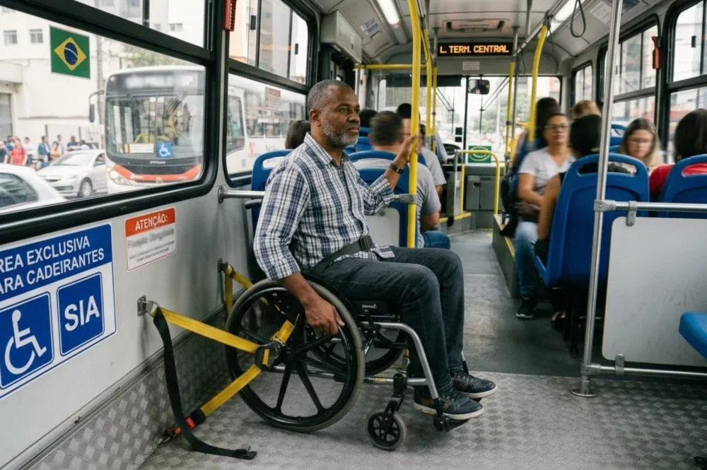 Acessibilidade no transporte: requerimento cobra medidas para garantir segurança de pessoas com deficiência em Foz