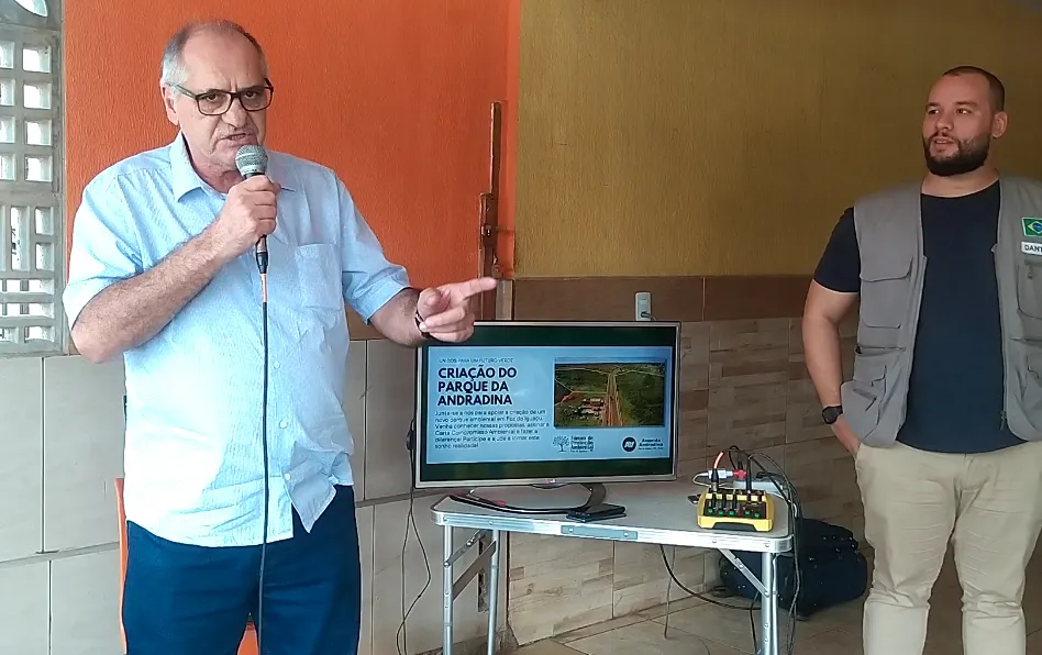 Criação do Parque Andradina tem apoio de Sérgio Caimi