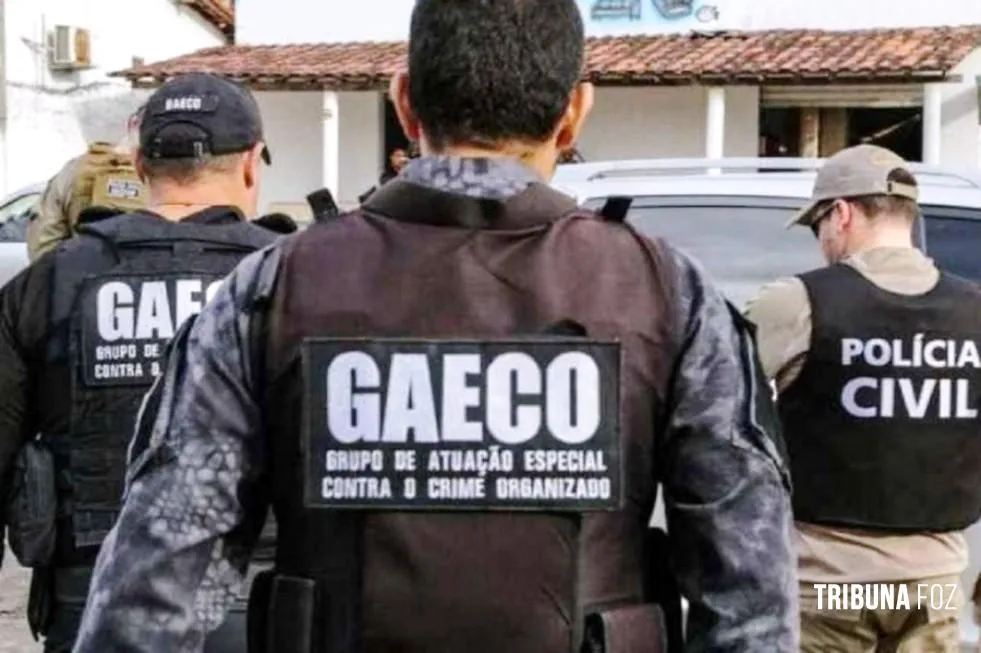 Gaeco na ruas de Foz em operação contra o trafico de drogas