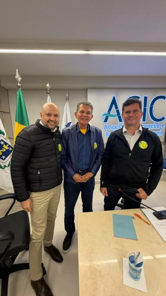 Em Cascavel, Silva e Luna acompanha Sérgio Moro em encontros na cidade