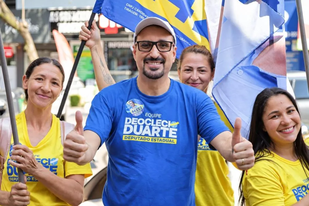 Campanha de Deoclecio Duarte a deputado estadual ganha força na reta final