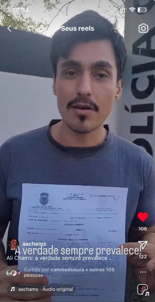 Ali Chams teria sido primeira vítima de fake News em Foz nesta eleição de 2024 