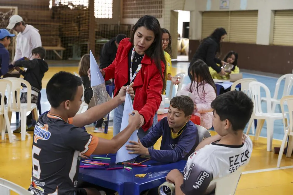 Crianças e Adolescentes de Foz criam e inovam com sustentabilidade em iniciativa do Itaipu Parquetec    