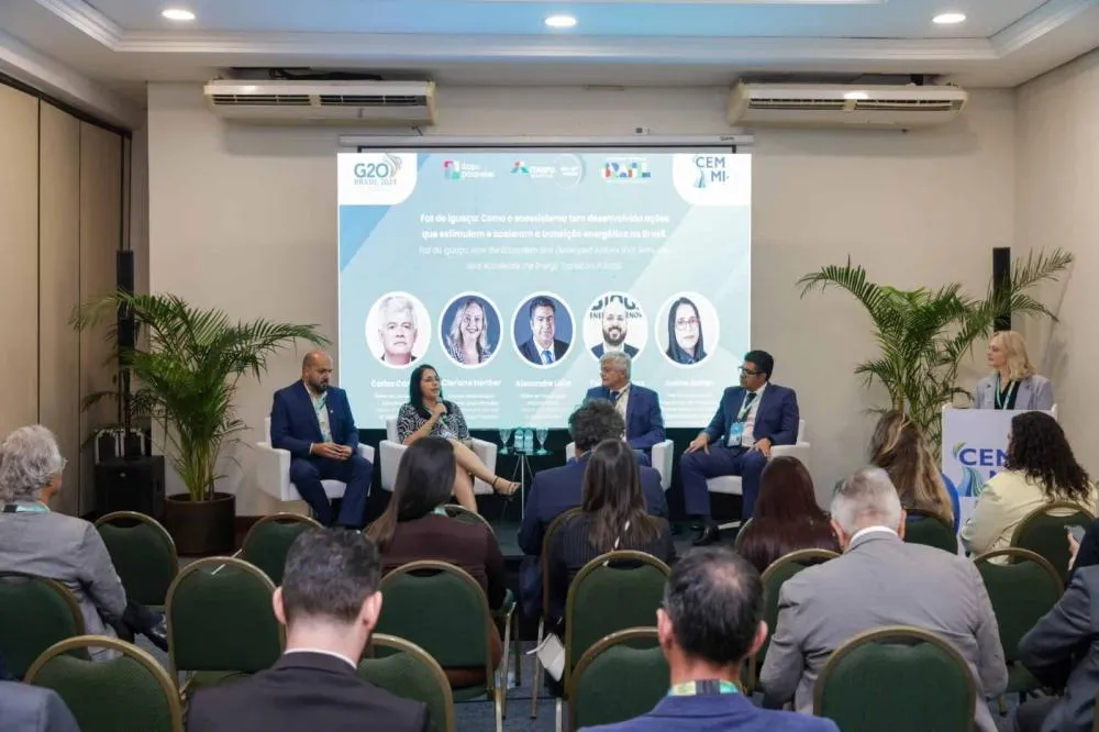 Painel destaca ações iguaçuenses para a transição energética