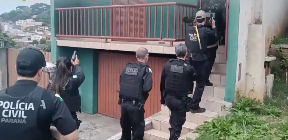 Megaoperação da Polícia Civil combate organização criminosa em três estados