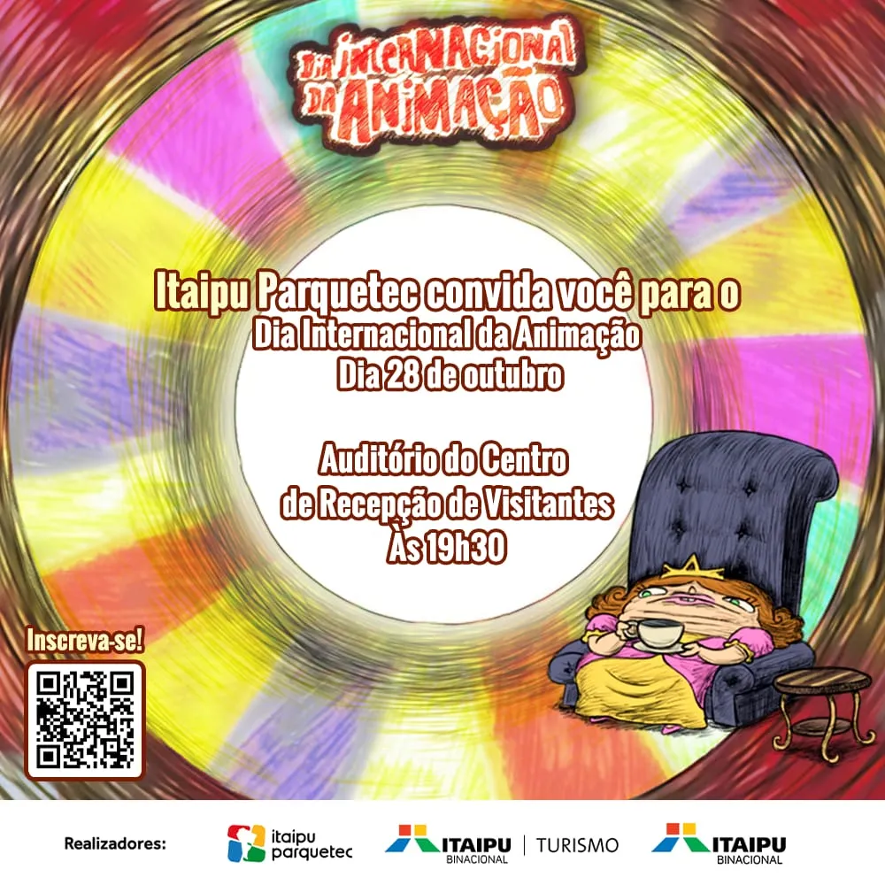 Foz do Iguaçu receberá exibições gratuitas do Dia Internacional da Animação