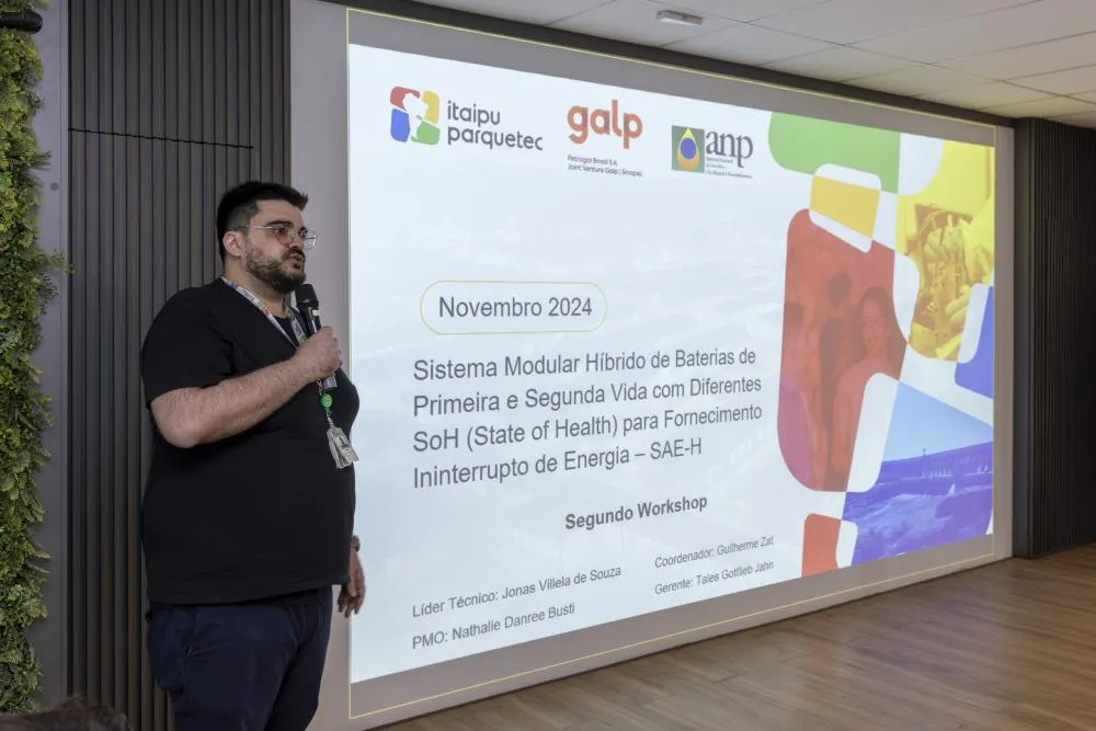 Itaipu Parquetec e Petrogal Brasil promovem avanço no desenvolvimento de sistemas híbridos de armazenamento de energia