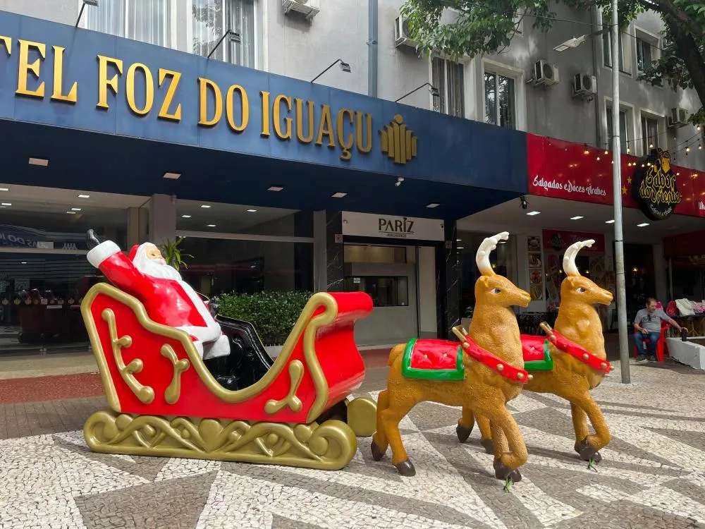 Foz do Iguaçu Terá Encontro dos Papais Noéis na Avenida Brasil, na próxima segunda-feira, 25