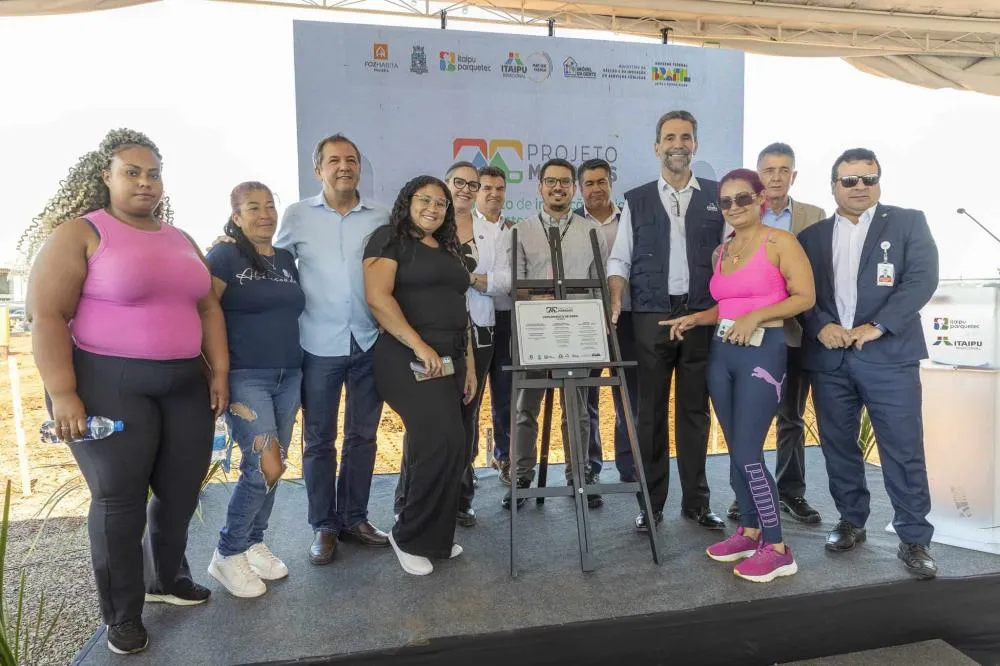 Itaipu inicia construção de casas populares do Projeto Moradias