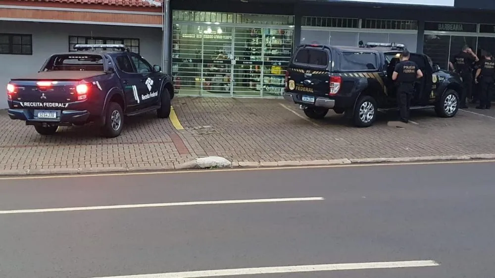 Receita e Polícia Federal nas ruas: alvo é contrabando de cigarros eletrônicos e essências de origem estrangeira