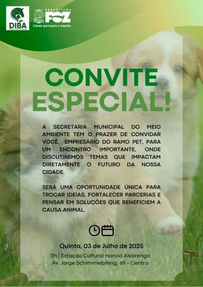 Secretaria de Meio Ambiente promove reunião com empresários do ramo pet para debater soluções para a causa animal