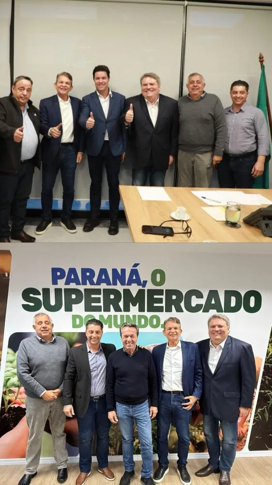 General Silva e Luna assegura mais de R$ 60 milhões em investimentos para Foz em viagem relâmpago a Curitiba