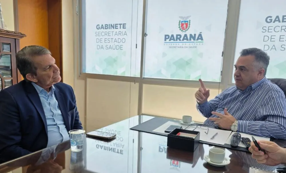 Prefeito General Silva e Luna reivindica tratamento diferenciado à Saúde de Foz ao Estado