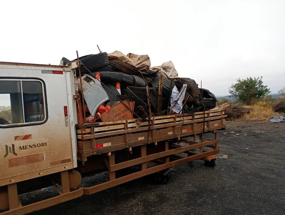 EPR Iguaçu recolhe 55 toneladas de lixo nas rodovias do Oeste e Sudoeste