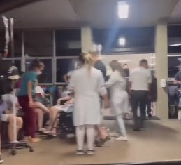 Incêndio no Hospital Costa Cavalcante movimentou forças de combate durante a noite